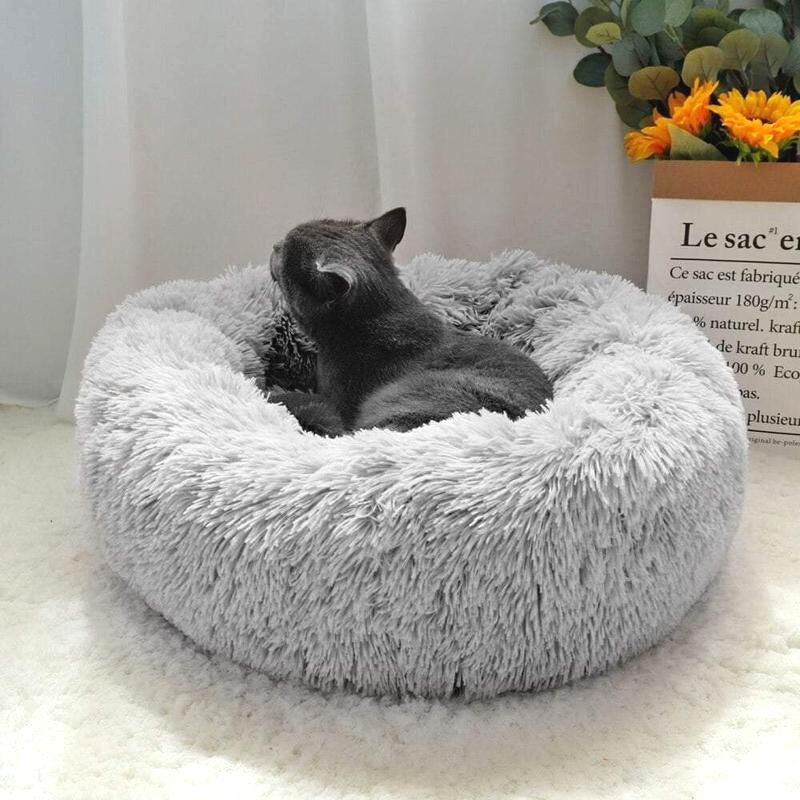 Pouf Pour Chat en Velours