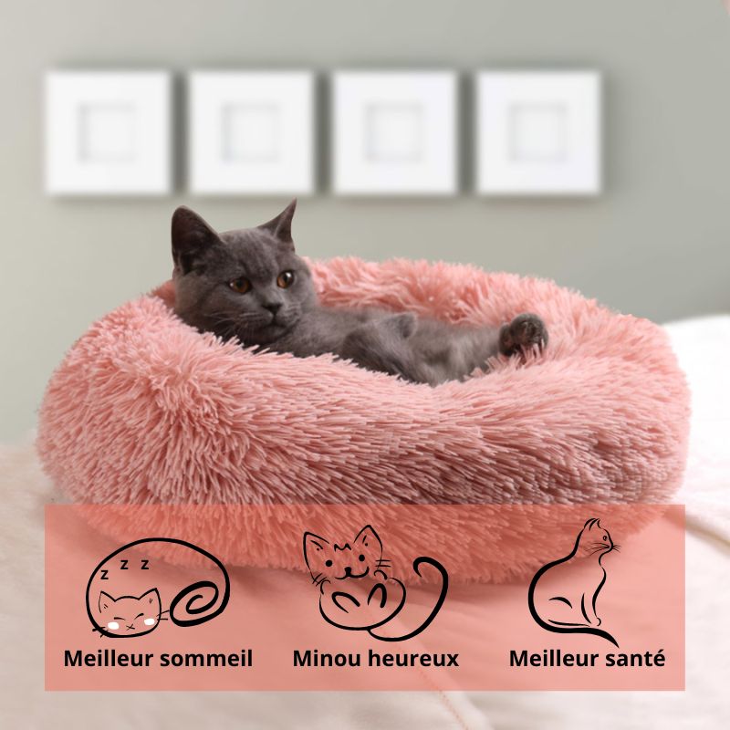 Pouf Pour Chat en Velours