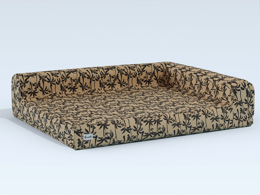 Pouf chien en mousse Palm'Beach