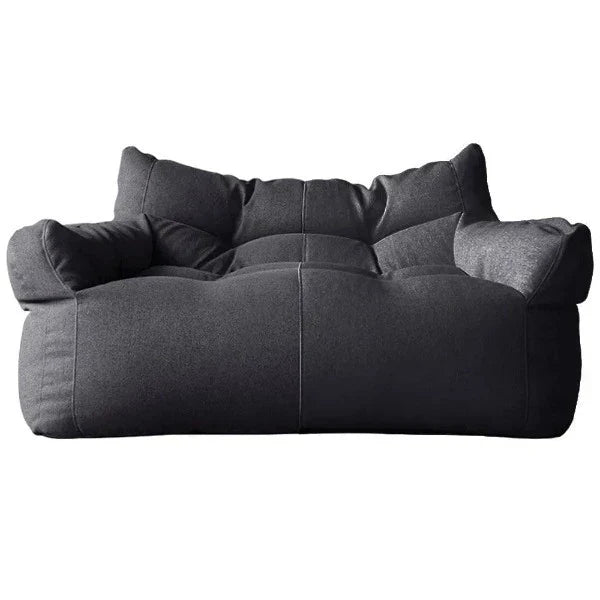 Canapé Pouf Lin de Coton Inclinable et Doux