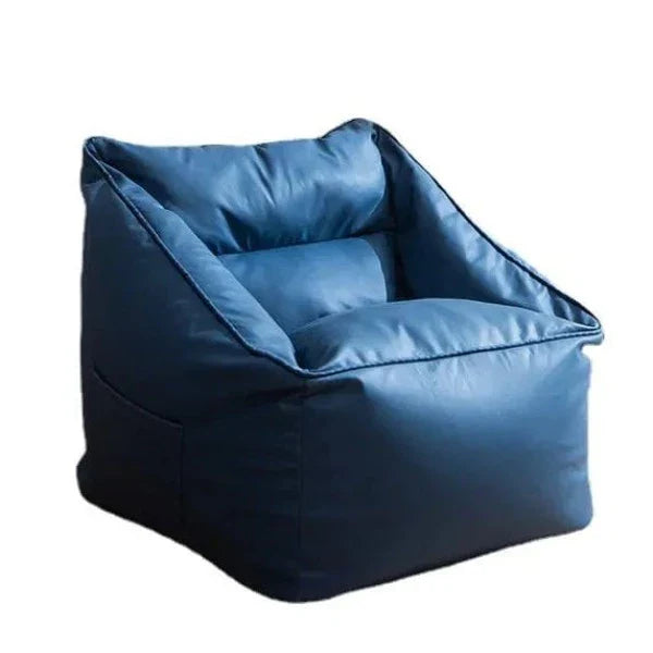 Fauteuil Pouf Adulte Détente en Similicuir