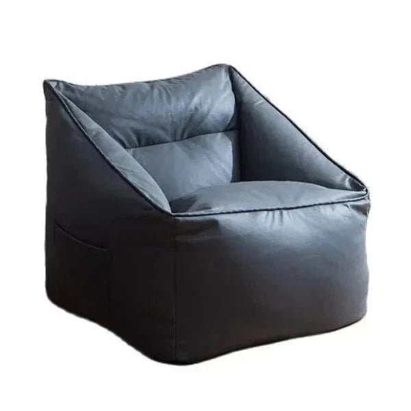 Fauteuil Pouf Adulte Détente en Similicuir