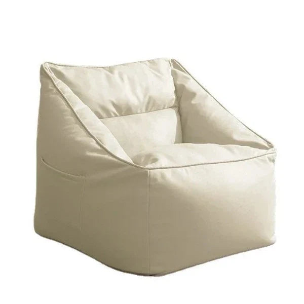 Fauteuil Pouf Adulte Détente en Similicuir