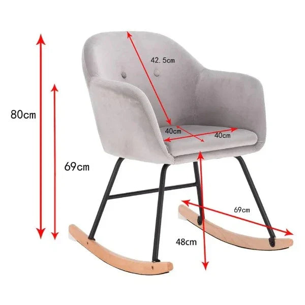 Fauteuil Pouf Bascule Grand Confort