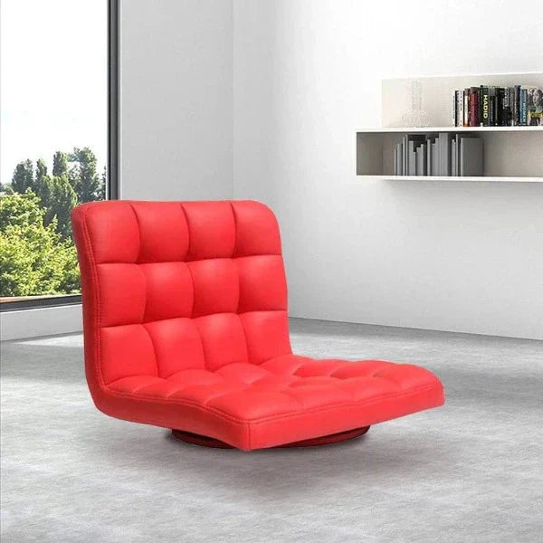 Fauteuil Pouf en Cuir 360 Degrés
