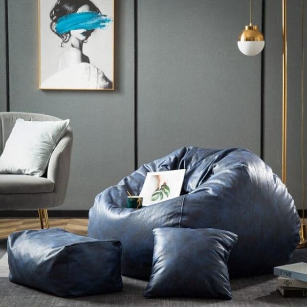 Fauteuil Pouf Design pour Lecture et Relaxation
