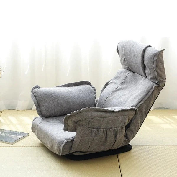 Fauteuil Pouf en Tissu Président