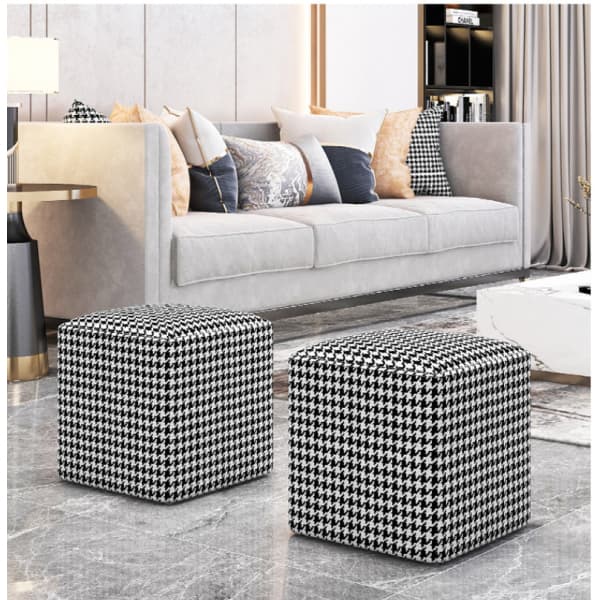 Pouf Minimaliste Carré 40x40