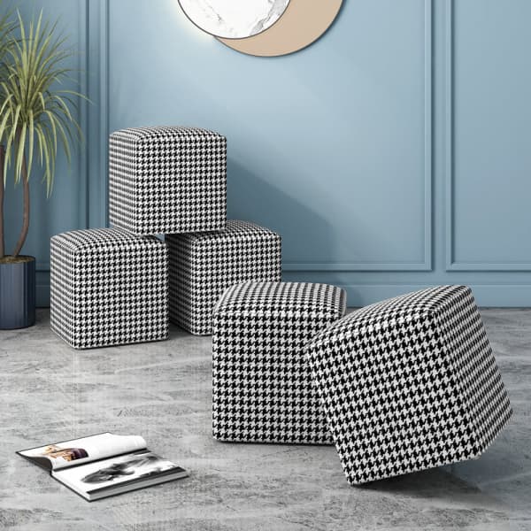 Pouf Minimaliste Carré 40x40