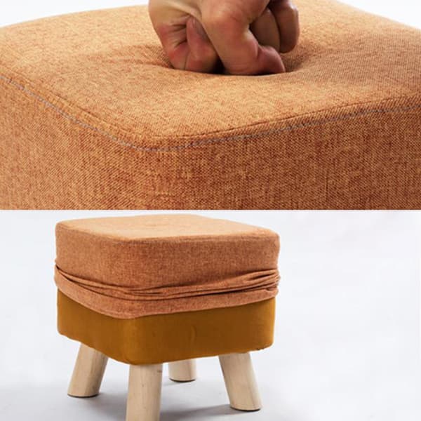 Pouf Carré Enfant Minimaliste