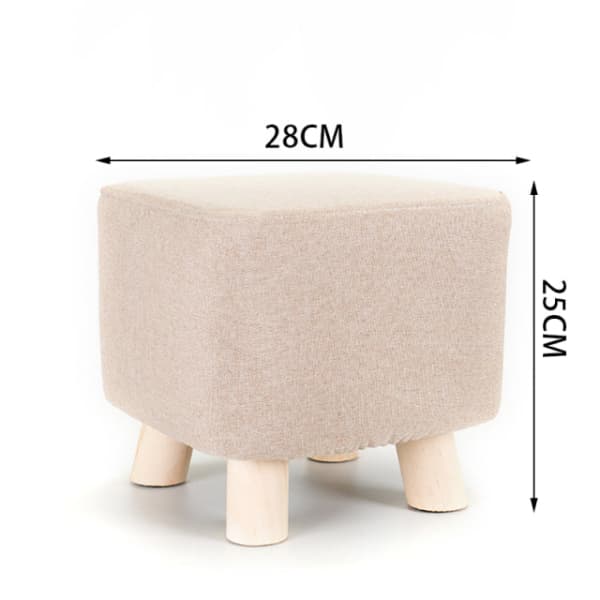 Pouf Carré Enfant Minimaliste