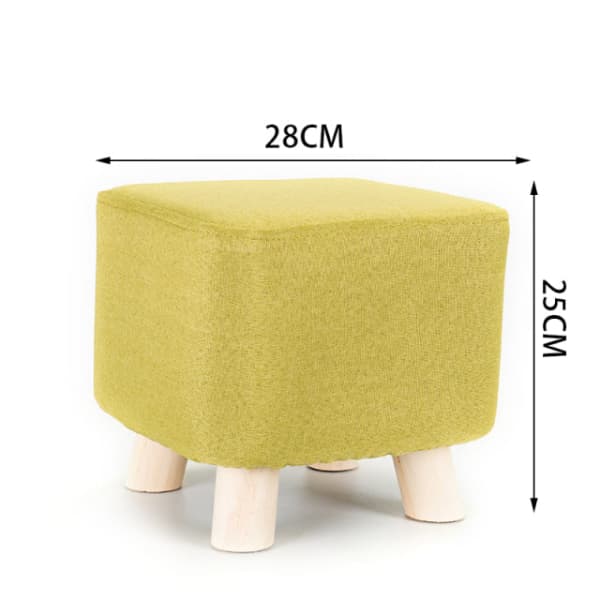 Pouf Carré Enfant Minimaliste