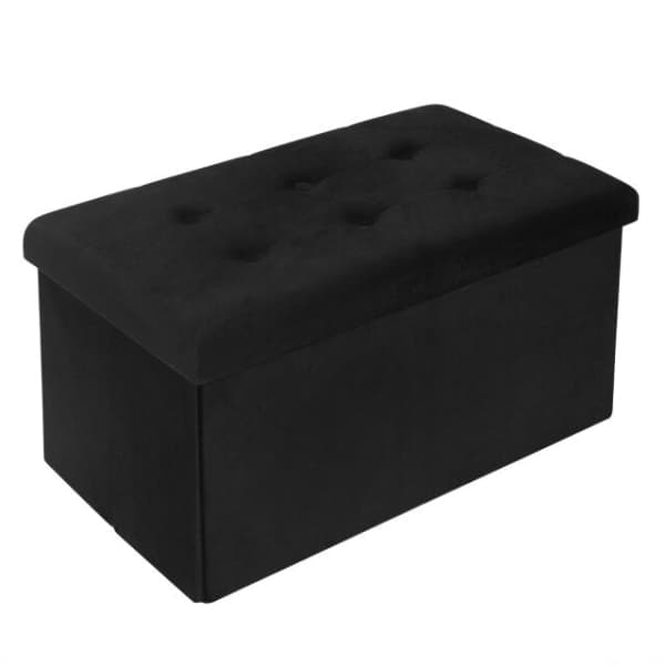 Pouf Coffre Banc avec Espace de Stockage