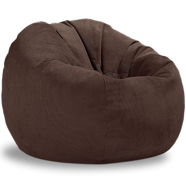 Pouf Poire Velours Côtelé