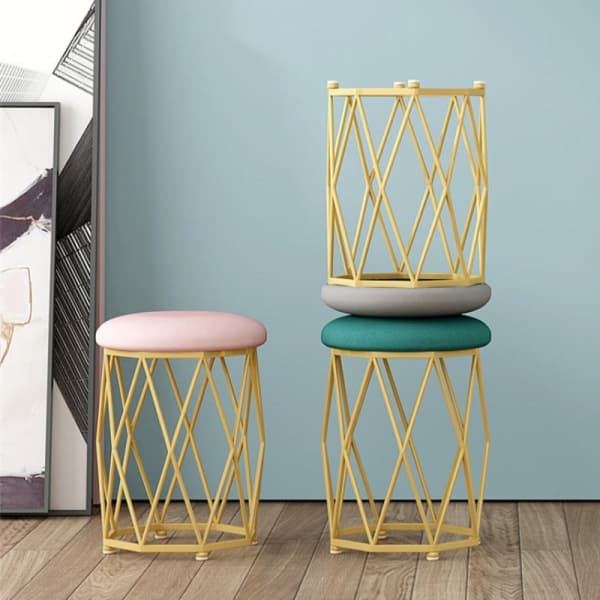 Tabouret Pouf Scandinave