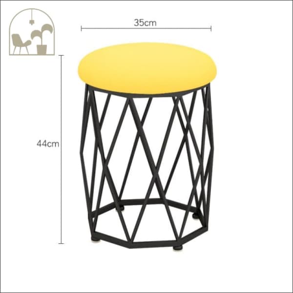 Tabouret Pouf Scandinave