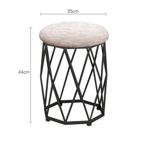 Tabouret Pouf Scandinave