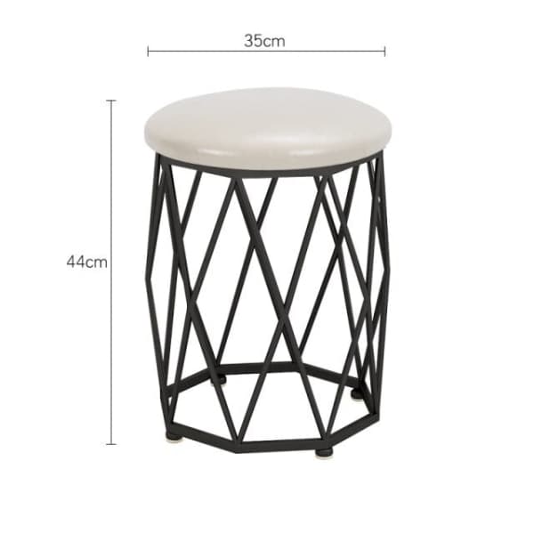Tabouret Pouf Scandinave