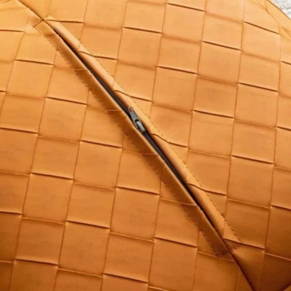 Tabouret Pouf Simili Cuir