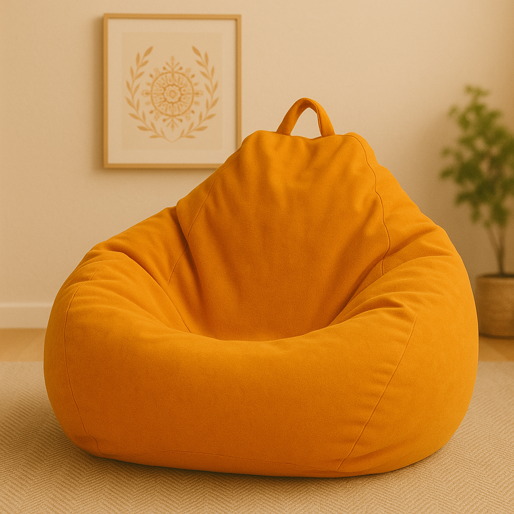 Grand Pouf Poire Classique Confort