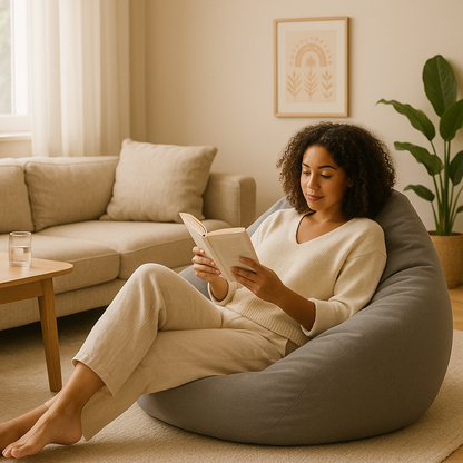Grand Pouf Poire Classique Confort