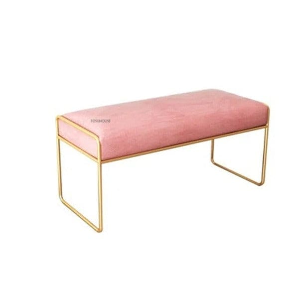 Banc Pouf Velours