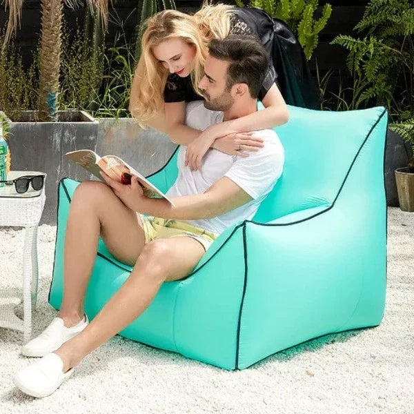 Fauteuil Détente Pouf Jardin Gonflable