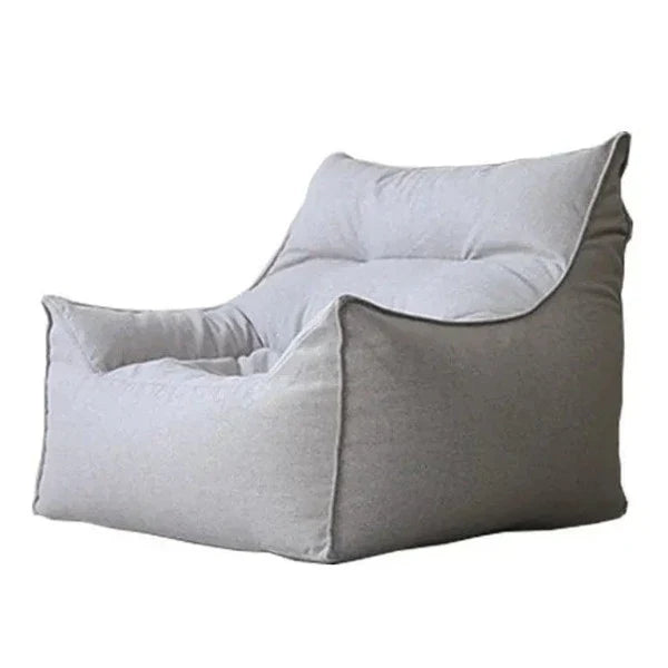 Fauteuil Pouf Classique en Coton