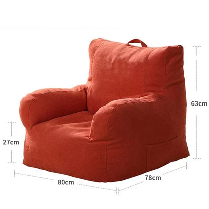 Fauteuil Pouf Lin