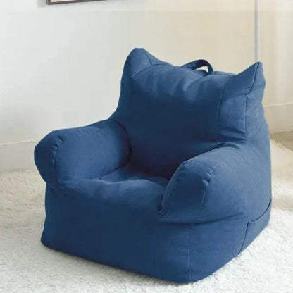 Fauteuil Pouf Lin