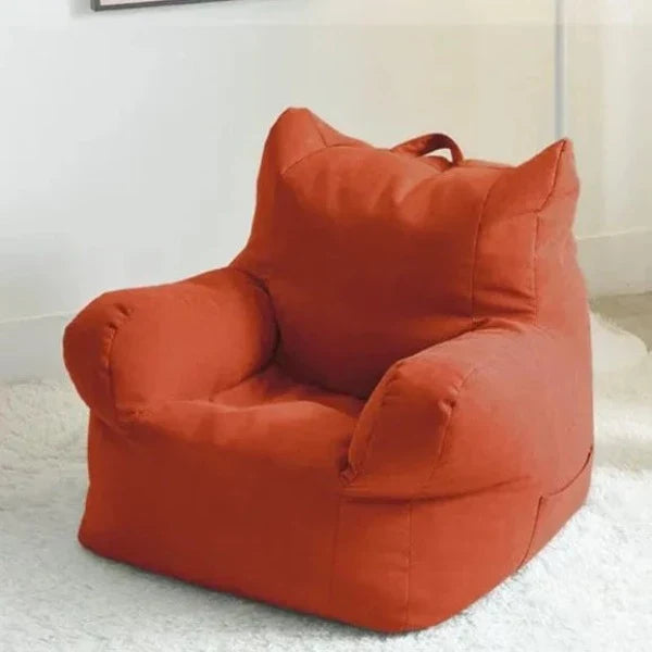 Fauteuil Pouf Lin