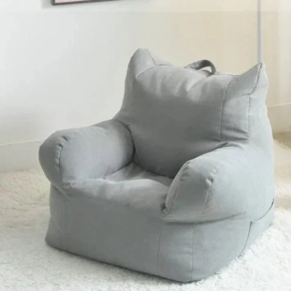 Fauteuil Pouf Lin