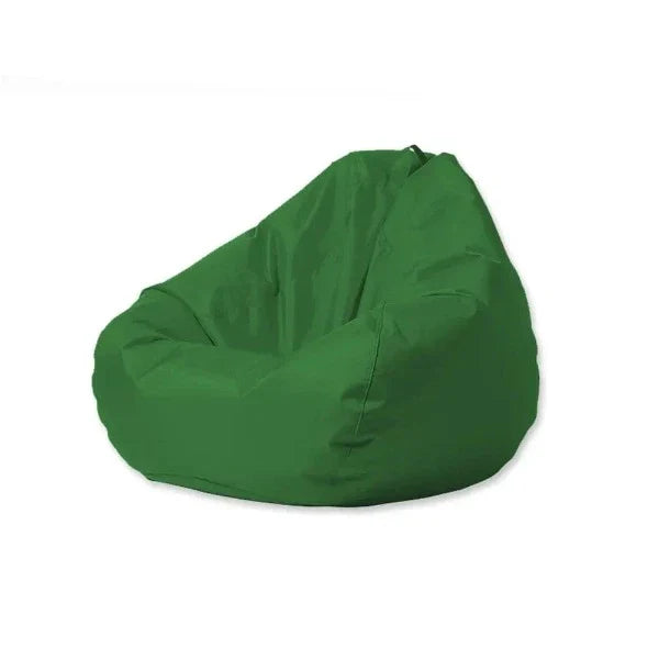 Housse De Pouf Forme Poire 100x120 Cm - Polyester Résistant à L'eau - Pour Intérieur/extérieur, Adulte - Couleur Kaki