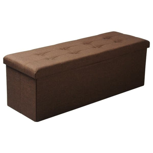 Pouf Banc Coffre de Rangement Style Ottoman