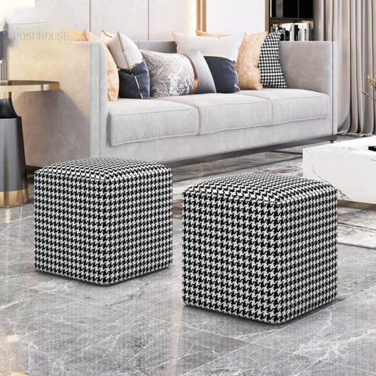 Pouf Minimaliste Carré 40x40