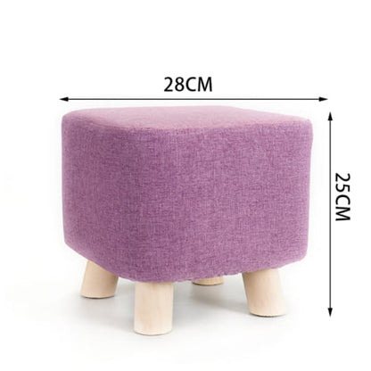 Pouf Carré Enfant Minimaliste