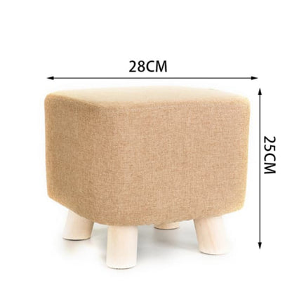 Pouf Carré Enfant Minimaliste