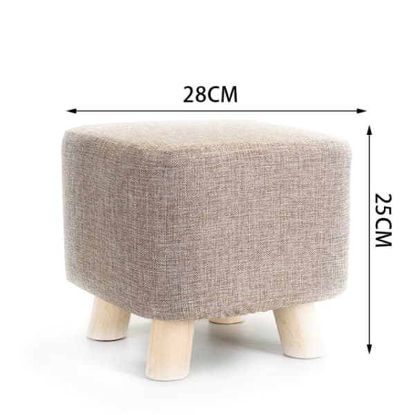 Pouf Carré Enfant Minimaliste