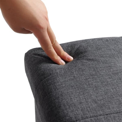 Pouf Coffre Banc avec Espace de Stockage