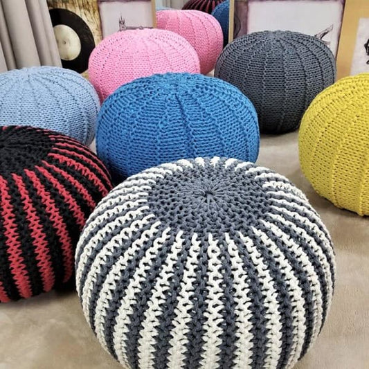 Pouf Extérieur Tressé