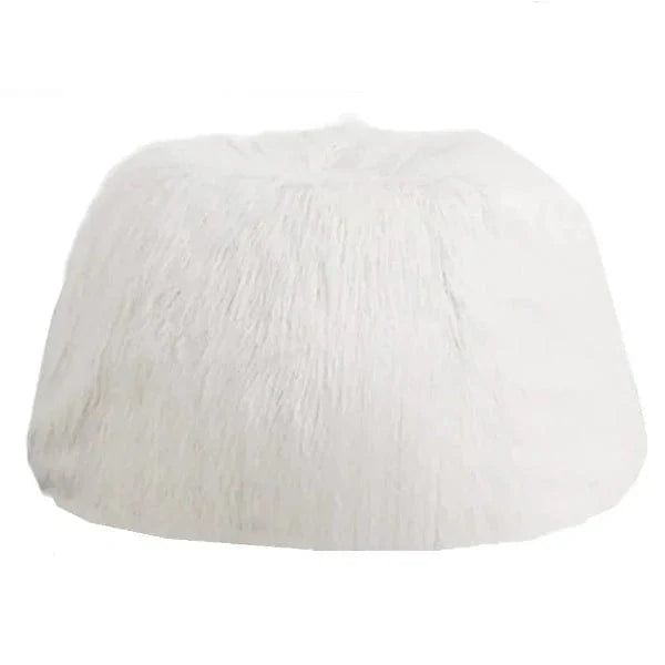 Pouf Poire en Fausse Fourrure