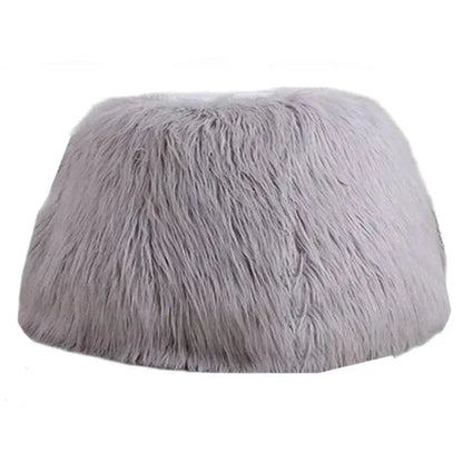 Pouf Poire en Fausse Fourrure