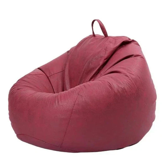 Pouf Poire Faux Cuir