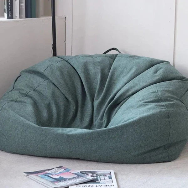 Pouf Poire Tissu Coton