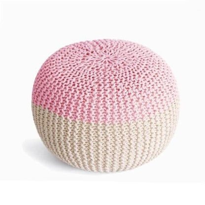 Pouf Rond Tressé