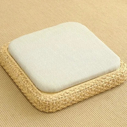 Pouf Tressé Carré