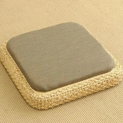 Pouf Tressé Carré