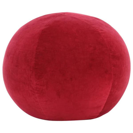 Pouf Velours Rond