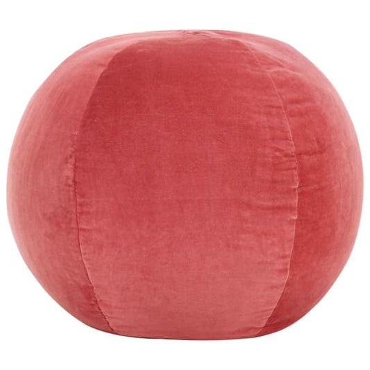 Pouf Velours Vieux Rose