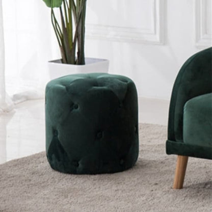 Tabouret Pouf Velours